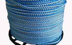 Шнур вязано-плетёный полипропиленовый 10 мм.Разрывная нагрузка 186 кгс